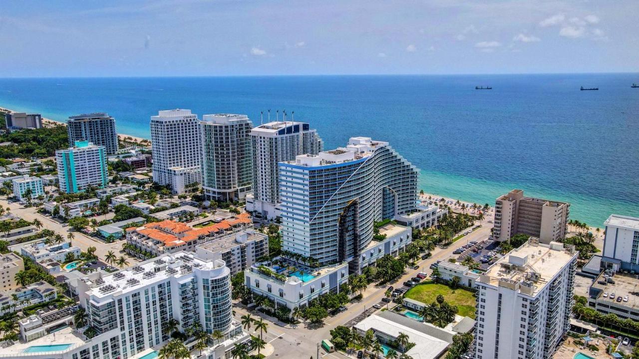 Last Min Weeknd Sale! Luxury Corner 1 Bedroom W Residence With Fantastic Intercoastal Views, Pool & Hot Tub فورت لودرديل المظهر الخارجي الصورة